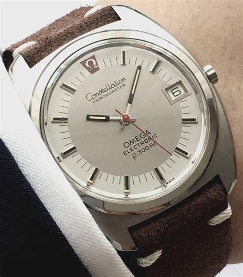 omega constellation electronic f300hz|omega electronic f300hz geneve chronometer.